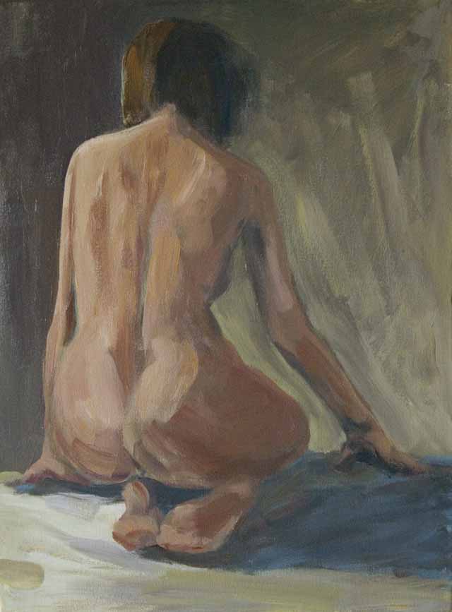 Female Nude Seated