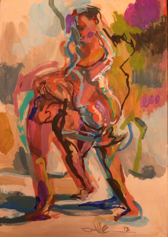 Figures in Motion Study