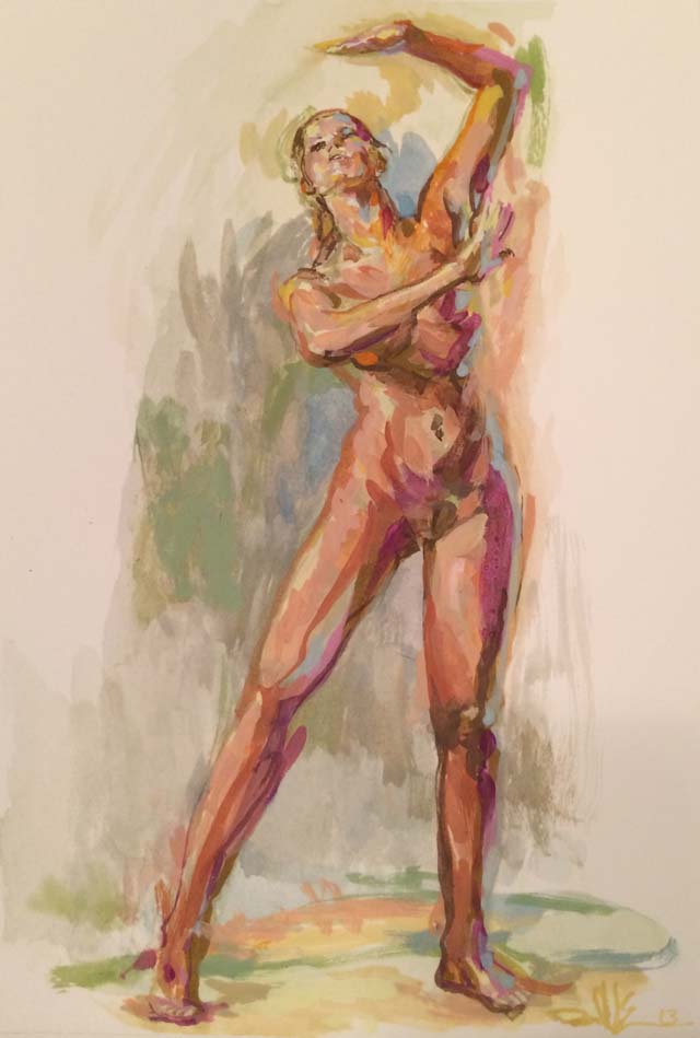 Figure in Motion Study